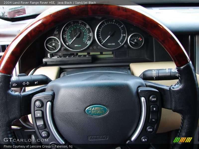 Java Black / Sand/Jet Black 2004 Land Rover Range Rover HSE