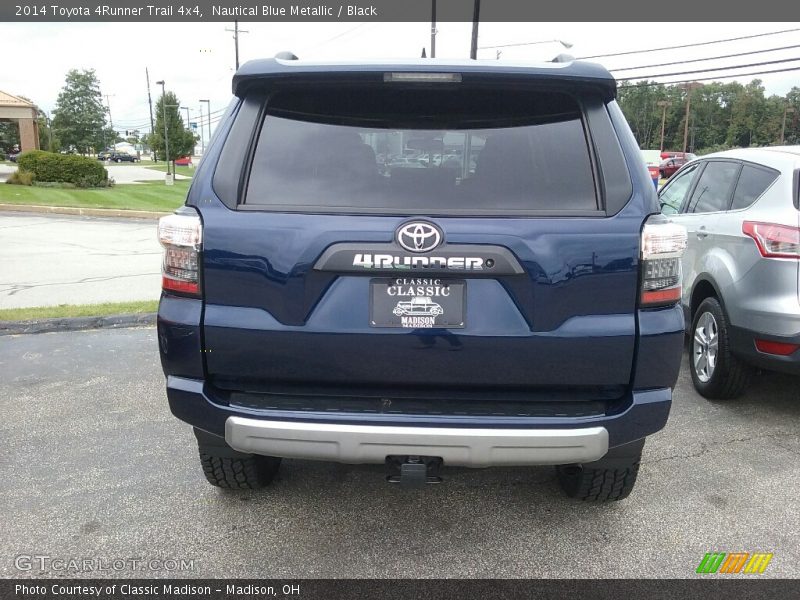 Nautical Blue Metallic / Black 2014 Toyota 4Runner Trail 4x4