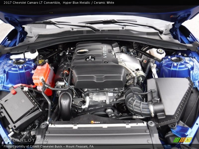  2017 Camaro LT Convertible Engine - 2.0 Liter Turbocharged DOHC 16-Valve VVT 4 Cylinder