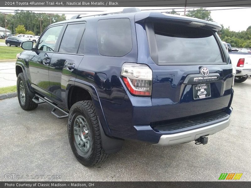 Nautical Blue Metallic / Black 2014 Toyota 4Runner Trail 4x4
