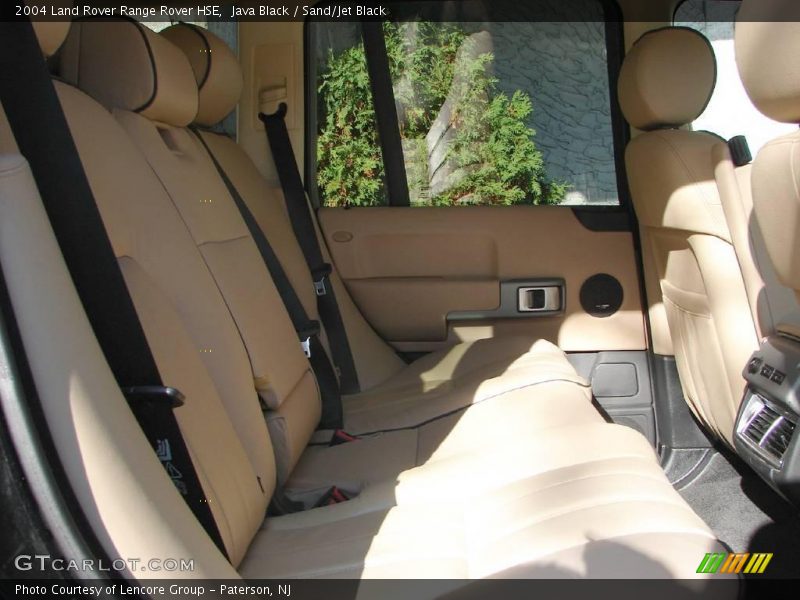 Java Black / Sand/Jet Black 2004 Land Rover Range Rover HSE
