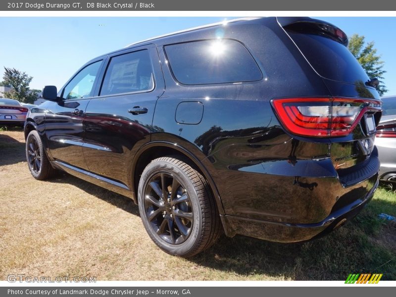 DB Black Crystal / Black 2017 Dodge Durango GT