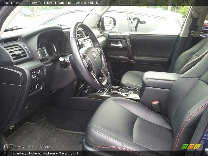 Nautical Blue Metallic / Black 2014 Toyota 4Runner Trail 4x4
