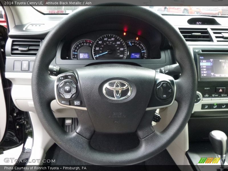 Attitude Black Metallic / Ash 2014 Toyota Camry LE