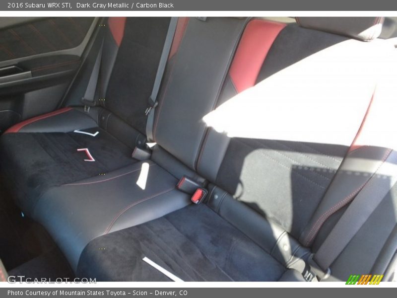 Dark Gray Metallic / Carbon Black 2016 Subaru WRX STI