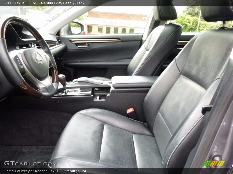 Nebula Gray Pearl / Black 2013 Lexus ES 350