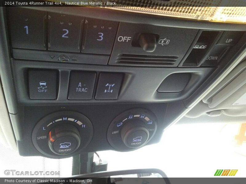 Nautical Blue Metallic / Black 2014 Toyota 4Runner Trail 4x4