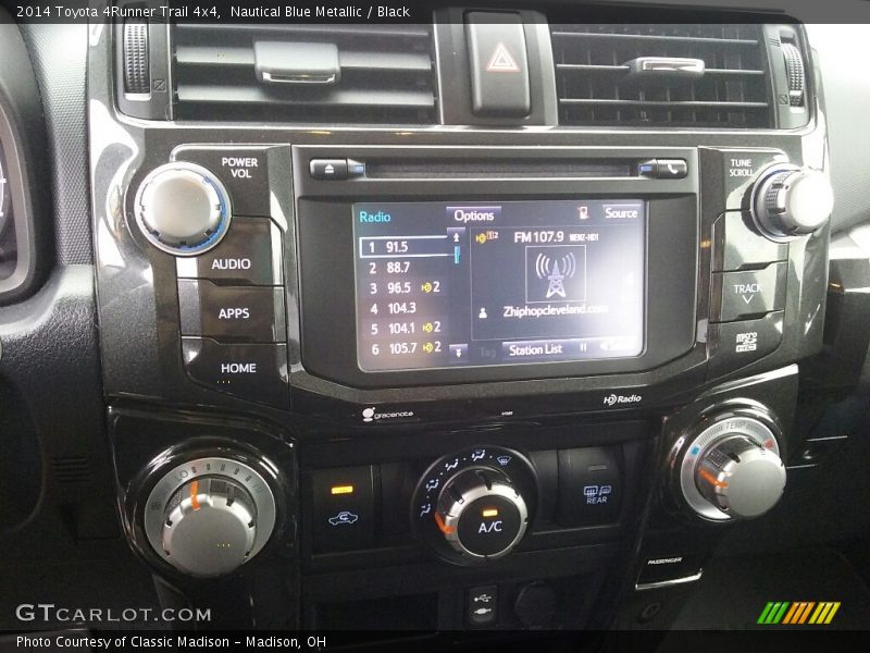 Nautical Blue Metallic / Black 2014 Toyota 4Runner Trail 4x4