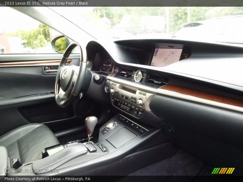 Nebula Gray Pearl / Black 2013 Lexus ES 350