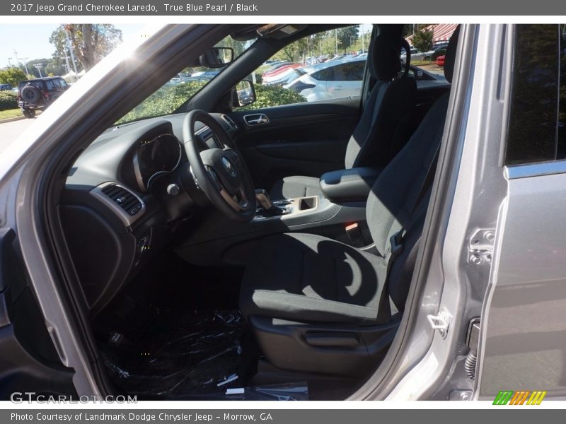 True Blue Pearl / Black 2017 Jeep Grand Cherokee Laredo