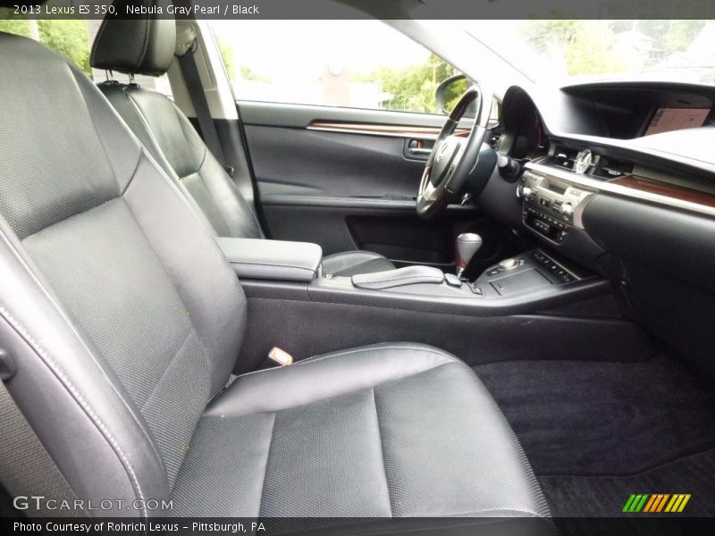 Nebula Gray Pearl / Black 2013 Lexus ES 350