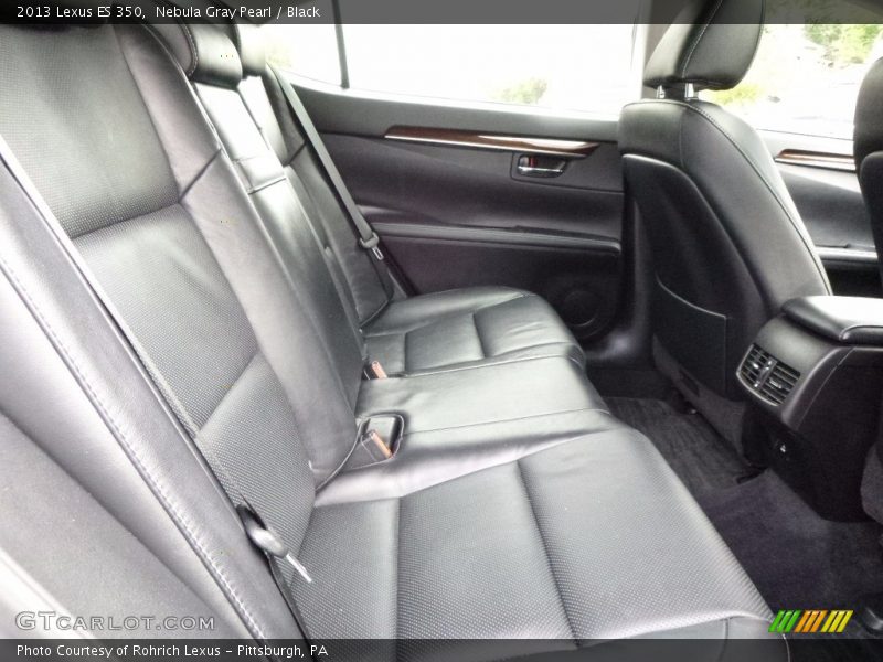 Nebula Gray Pearl / Black 2013 Lexus ES 350
