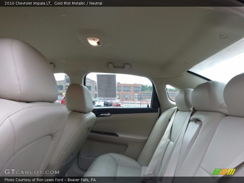 Gold Mist Metallic / Neutral 2010 Chevrolet Impala LT