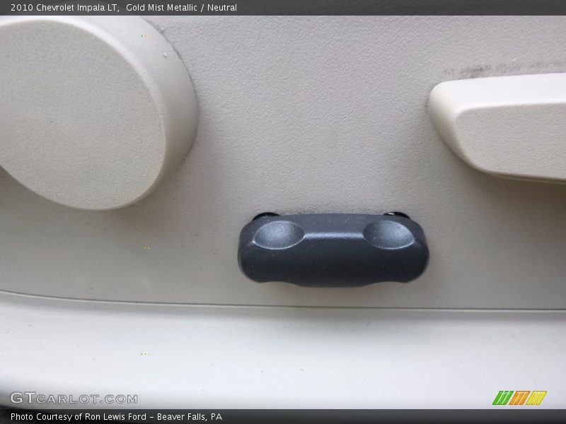 Gold Mist Metallic / Neutral 2010 Chevrolet Impala LT