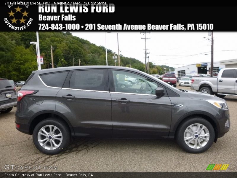 Magnetic / Medium Light Stone 2017 Ford Escape SE 4WD