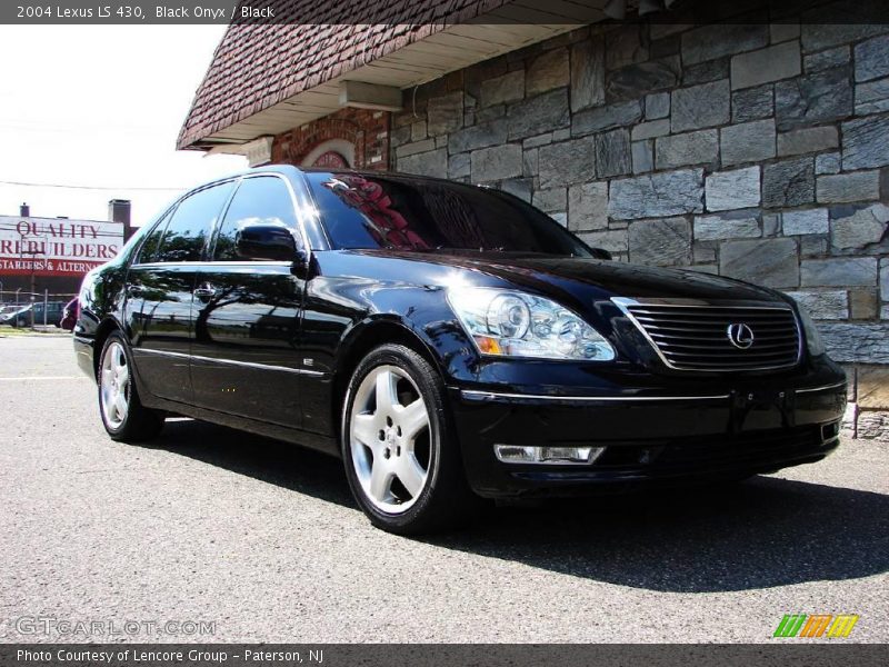 Black Onyx / Black 2004 Lexus LS 430