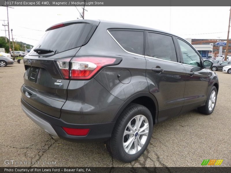 Magnetic / Medium Light Stone 2017 Ford Escape SE 4WD