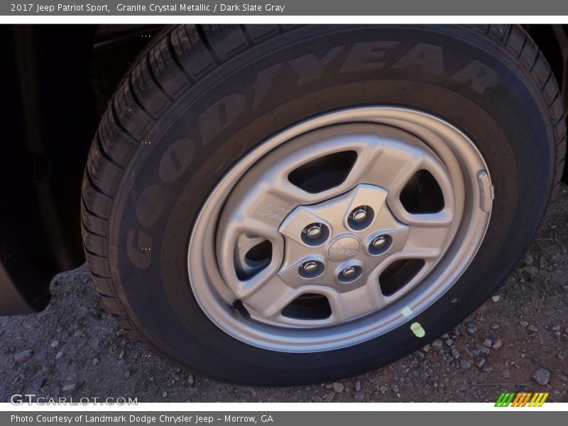 Granite Crystal Metallic / Dark Slate Gray 2017 Jeep Patriot Sport
