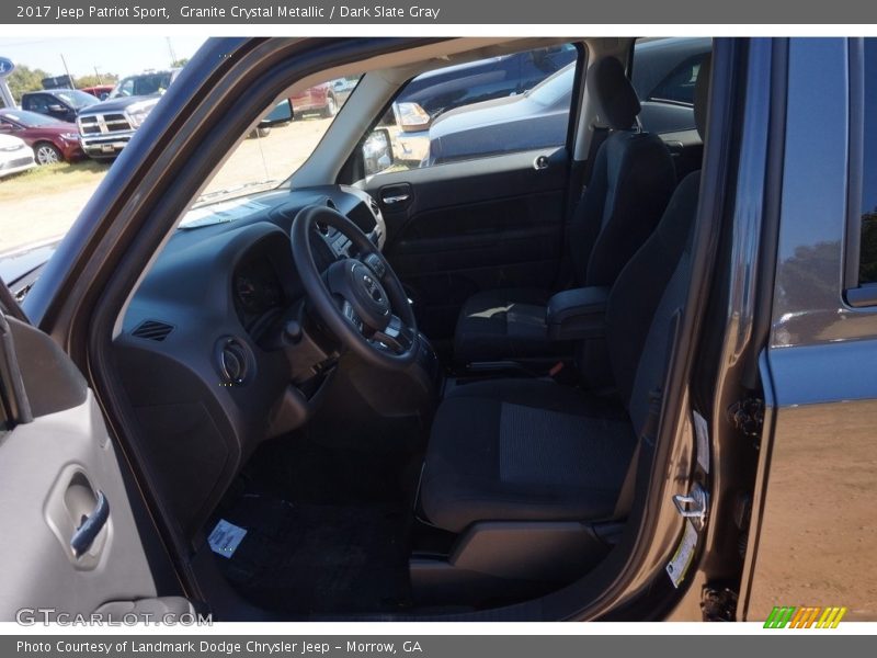 Granite Crystal Metallic / Dark Slate Gray 2017 Jeep Patriot Sport