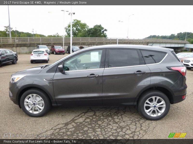 Magnetic / Medium Light Stone 2017 Ford Escape SE 4WD