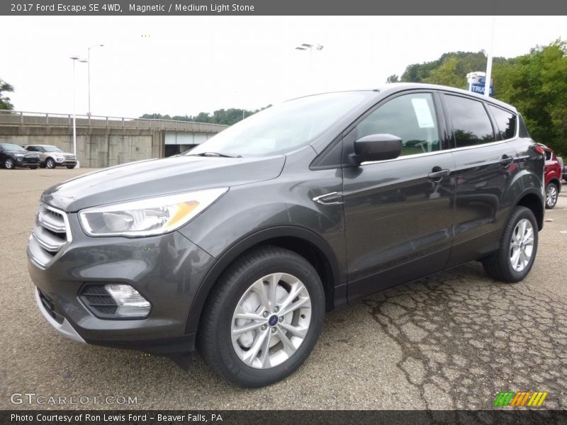 Magnetic / Medium Light Stone 2017 Ford Escape SE 4WD