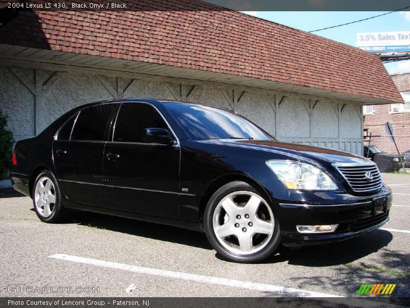 Black Onyx / Black 2004 Lexus LS 430