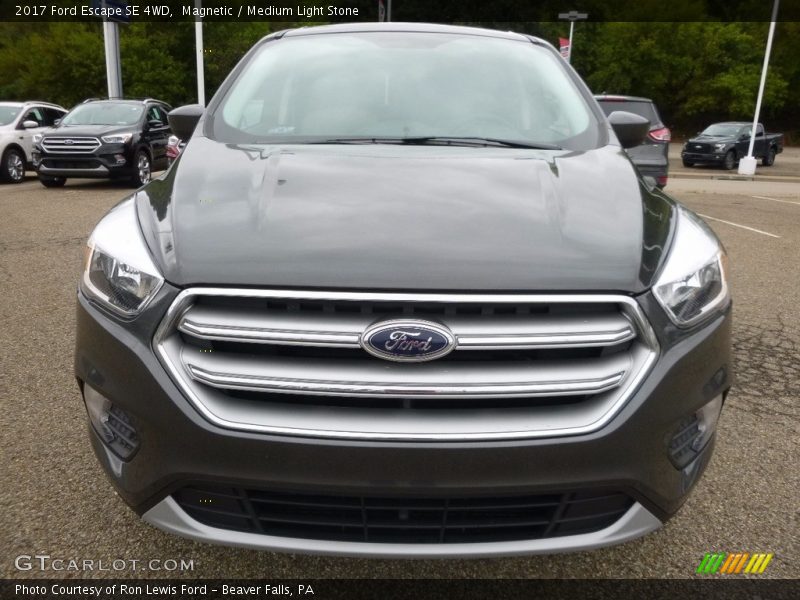 Magnetic / Medium Light Stone 2017 Ford Escape SE 4WD
