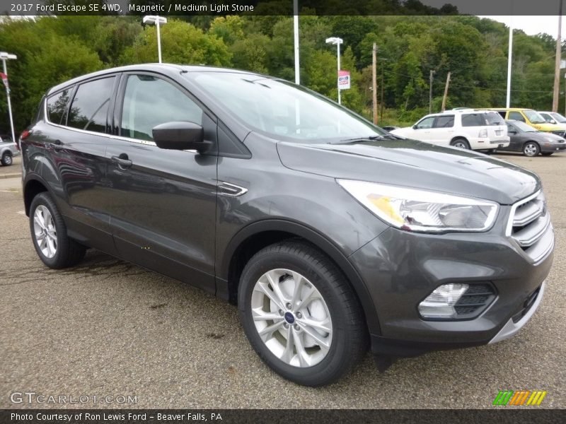 Magnetic / Medium Light Stone 2017 Ford Escape SE 4WD