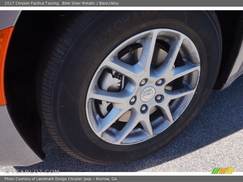 Billet Silver Metallic / Black/Alloy 2017 Chrysler Pacifica Touring
