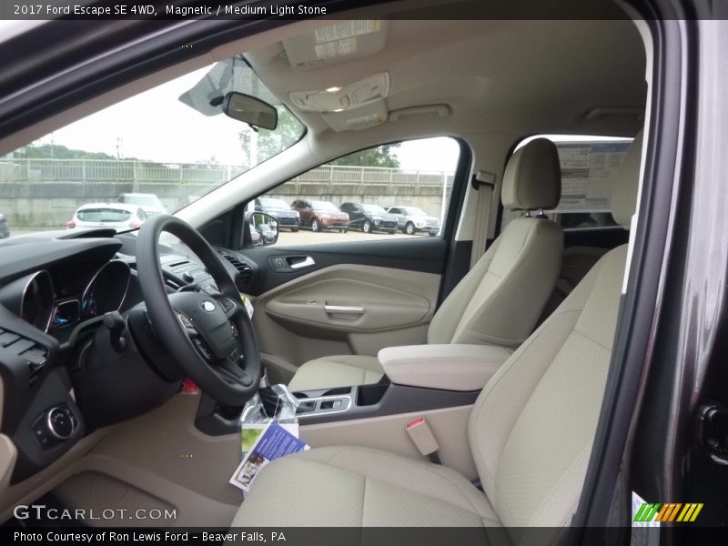 Magnetic / Medium Light Stone 2017 Ford Escape SE 4WD