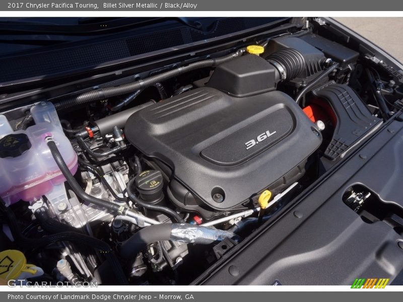 Billet Silver Metallic / Black/Alloy 2017 Chrysler Pacifica Touring