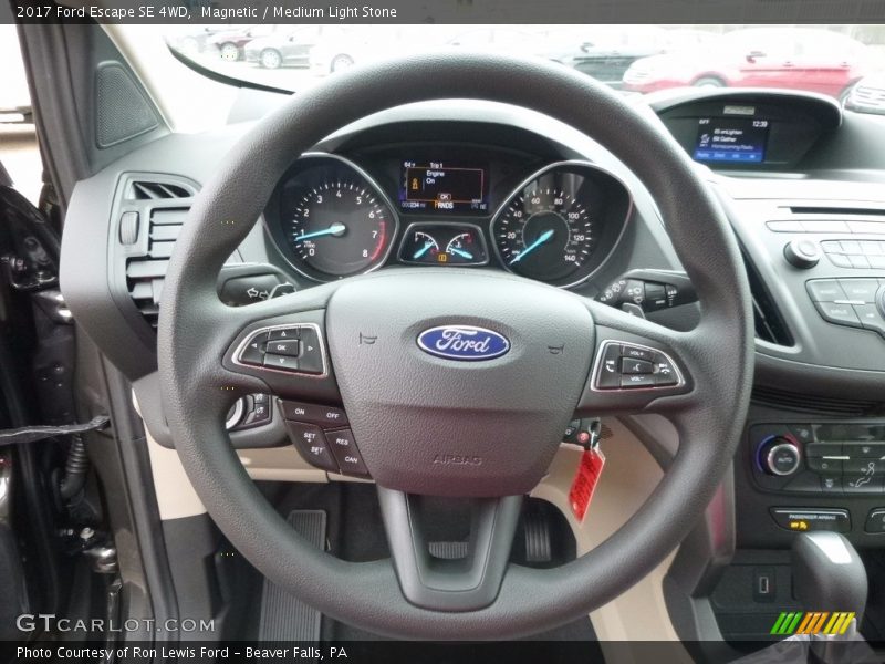 Magnetic / Medium Light Stone 2017 Ford Escape SE 4WD