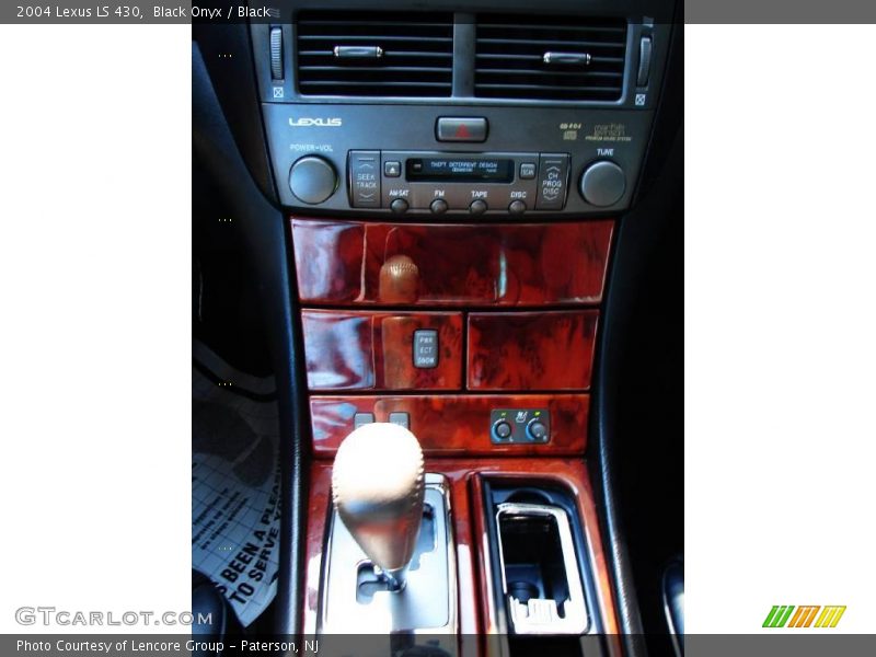 Black Onyx / Black 2004 Lexus LS 430