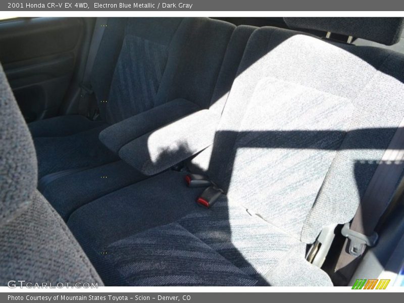 Electron Blue Metallic / Dark Gray 2001 Honda CR-V EX 4WD