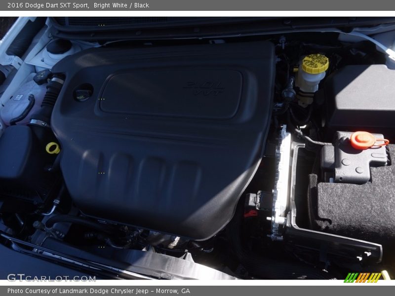 Bright White / Black 2016 Dodge Dart SXT Sport