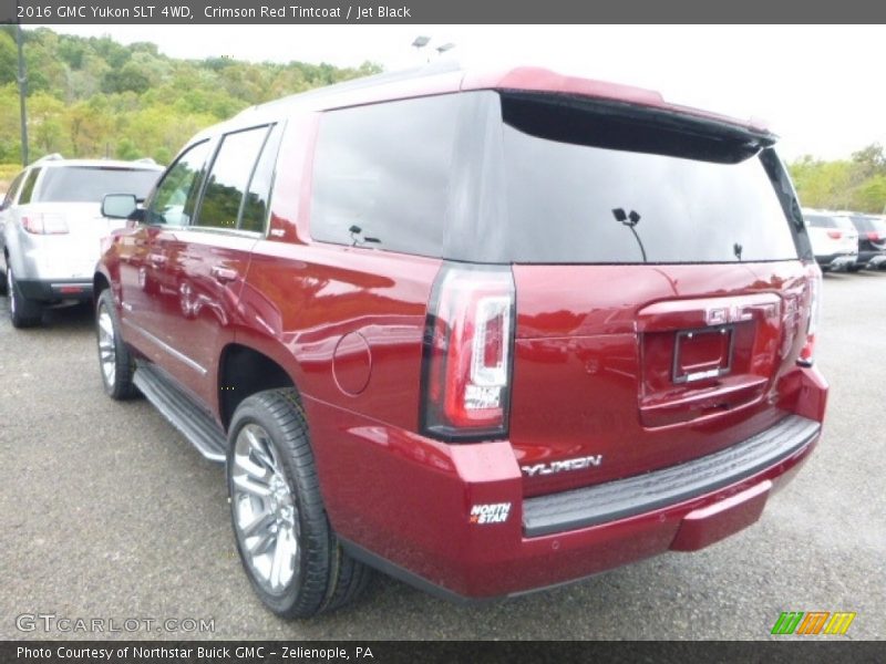 Crimson Red Tintcoat / Jet Black 2016 GMC Yukon SLT 4WD
