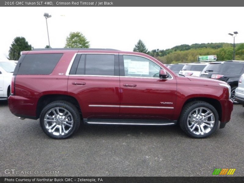 Crimson Red Tintcoat / Jet Black 2016 GMC Yukon SLT 4WD