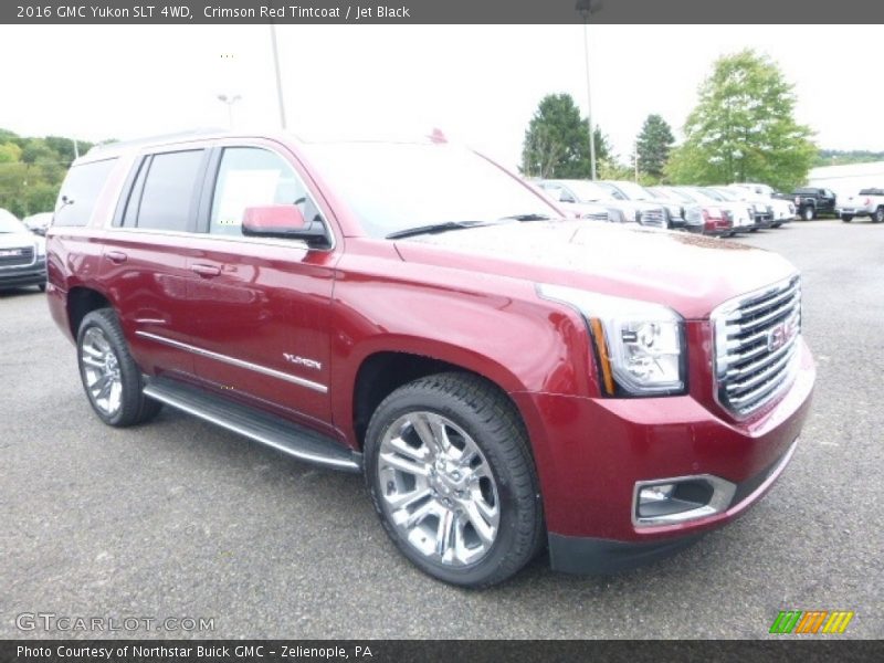 Crimson Red Tintcoat / Jet Black 2016 GMC Yukon SLT 4WD