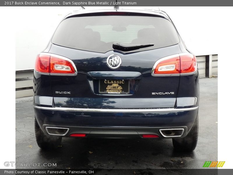 Dark Sapphire Blue Metallic / Light Titanium 2017 Buick Enclave Convenience