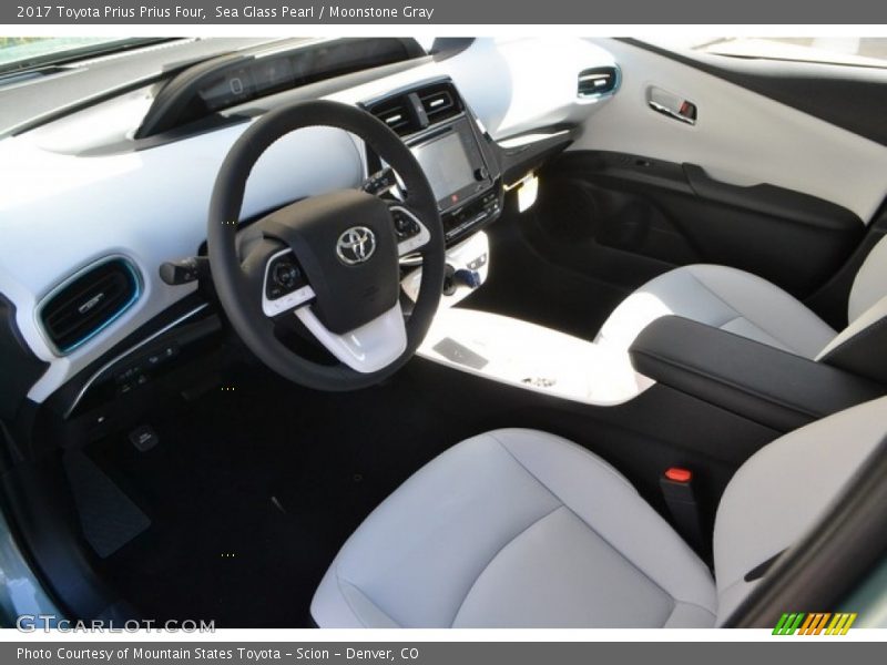 Sea Glass Pearl / Moonstone Gray 2017 Toyota Prius Prius Four