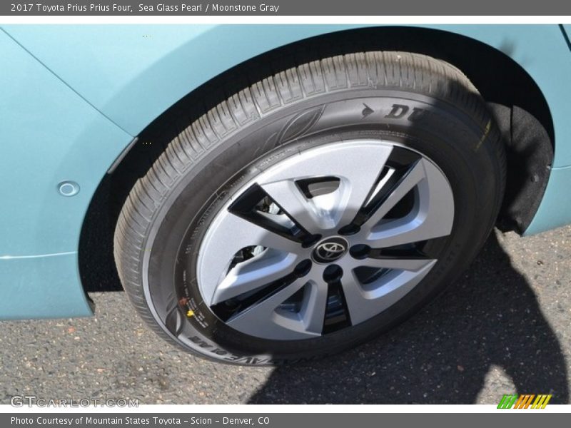 Sea Glass Pearl / Moonstone Gray 2017 Toyota Prius Prius Four