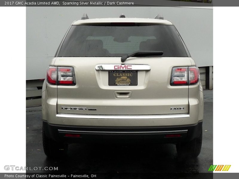 Sparkling Silver Metallic / Dark Cashmere 2017 GMC Acadia Limited AWD