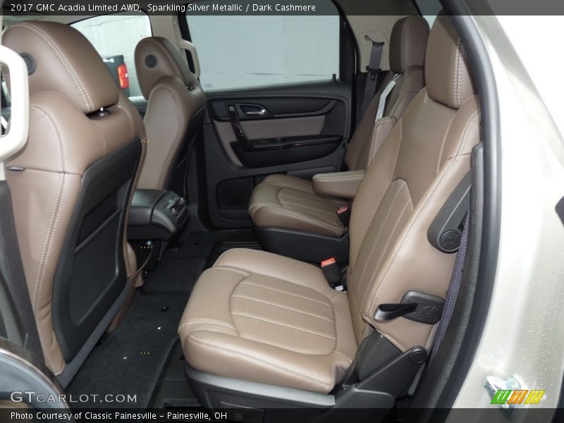 Sparkling Silver Metallic / Dark Cashmere 2017 GMC Acadia Limited AWD
