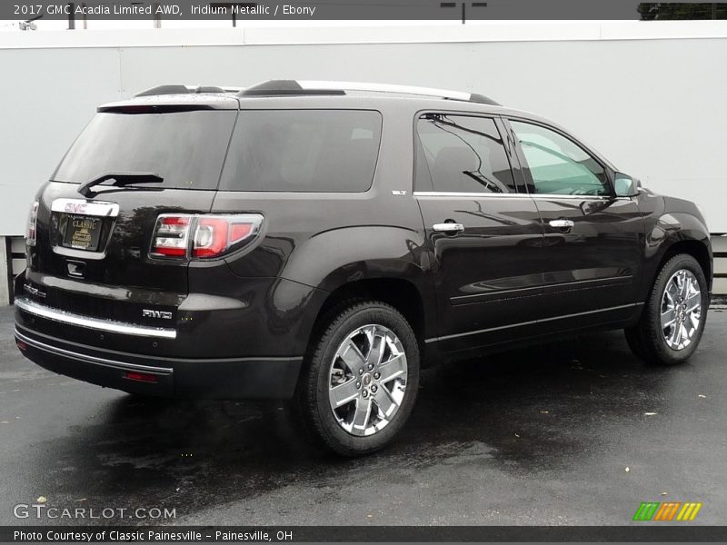 Iridium Metallic / Ebony 2017 GMC Acadia Limited AWD