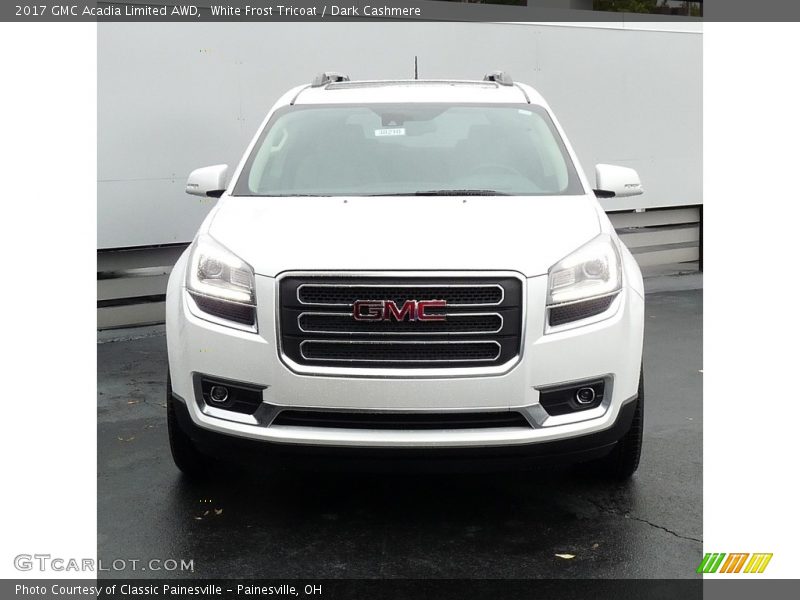 White Frost Tricoat / Dark Cashmere 2017 GMC Acadia Limited AWD