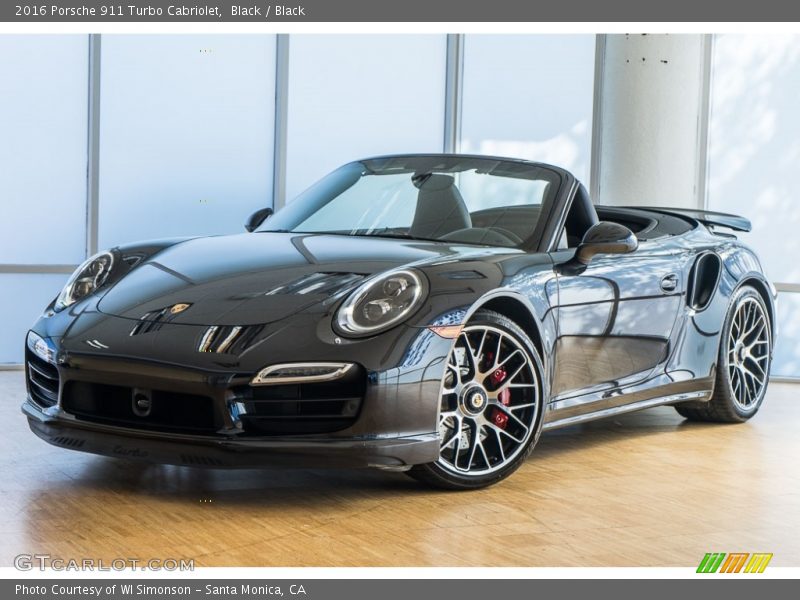 Front 3/4 View of 2016 911 Turbo Cabriolet