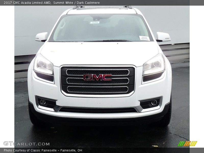 Summit White / Dark Cashmere 2017 GMC Acadia Limited AWD