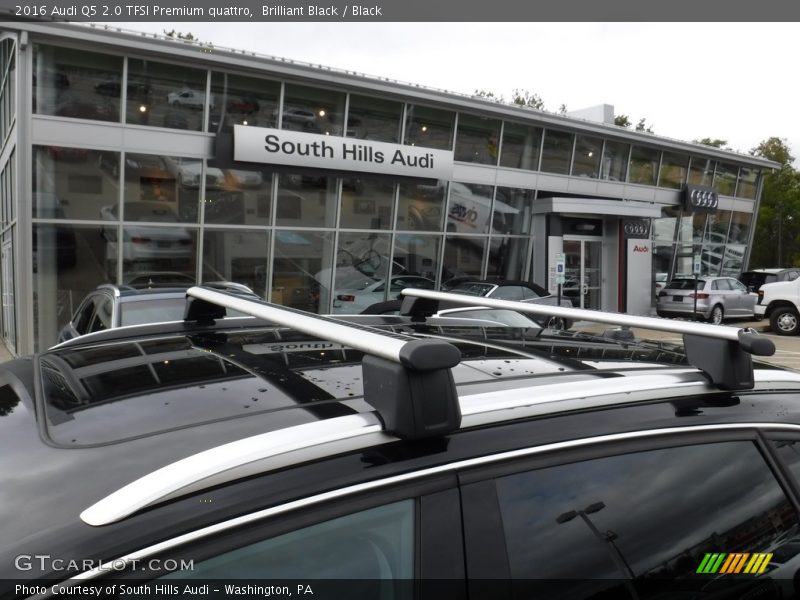 Brilliant Black / Black 2016 Audi Q5 2.0 TFSI Premium quattro