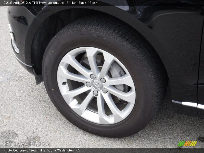 Brilliant Black / Black 2016 Audi Q5 2.0 TFSI Premium quattro