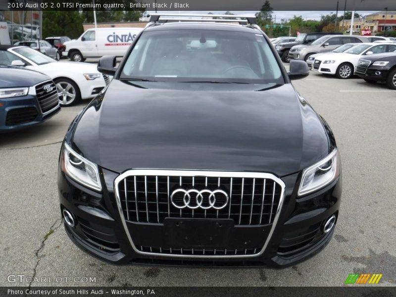 Brilliant Black / Black 2016 Audi Q5 2.0 TFSI Premium quattro
